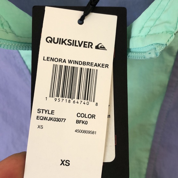 QUIKSILVER X Stranger Things Women's Lenora Windbreaker Jacket - Picture 7 of 10